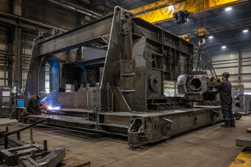 Fabrication and mechanically welded assemblies