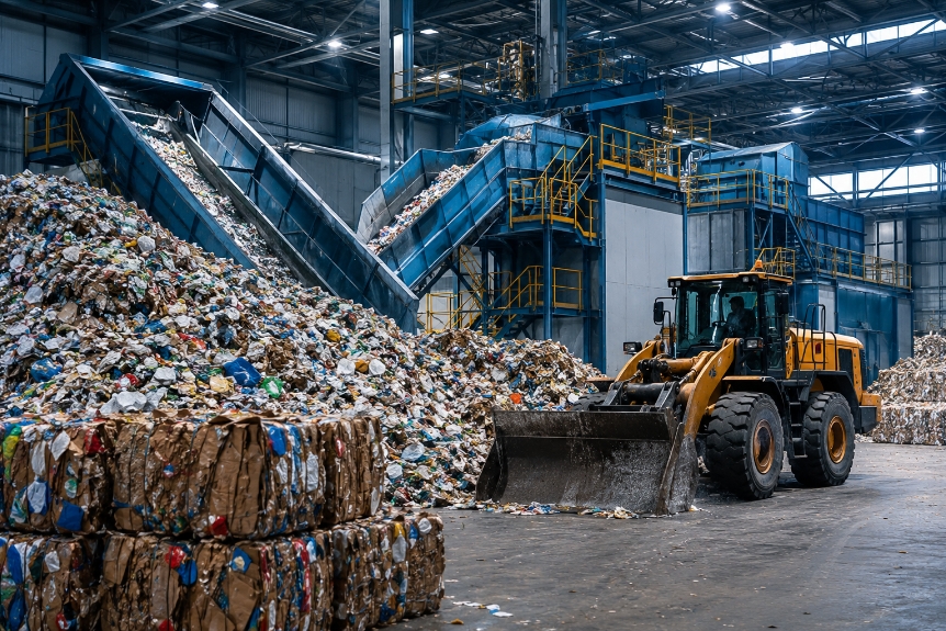 Recycling and waste management industry